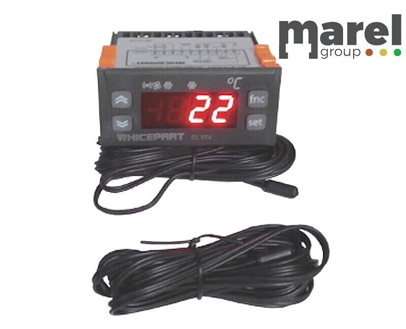 Teletermostato Digitale 230V + Due Sonde Celle Frigorifero