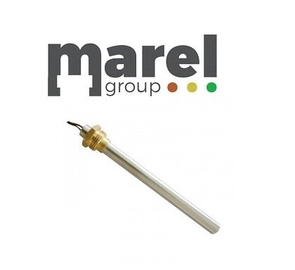 Resistenza accensione per stufe a pellet, con raccordo filettato 3/8" GAS. 250W
