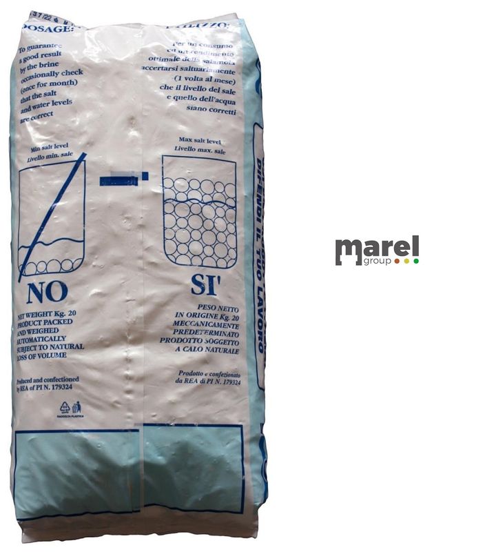 SALE IN PASTIGLIA PER ADDOLCITORI  20 Kg