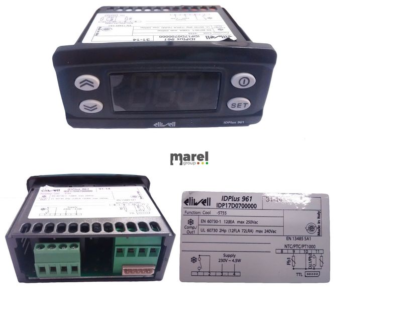 TELECONTROLLO SONDA ELIWELL ID961 ID961PLUS PLUS NTC 230V TERMOSTATO CELLA FRIGO