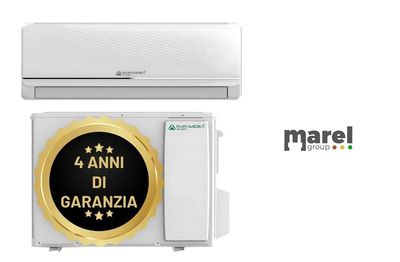 CLIMATIZZATORE WiFi AC124UI + AC124UE – UNITA’ INTERNA + ESTERNA – 24000 BTU – INVERTER – POMPA DI CALORE – GARANZIA 4 ANNI