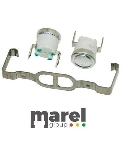 KIT 2 TERMOSTATI + STAFFA PER ASCIUGATRICE WHIRLPOOL 481225928681