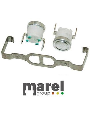 KIT 2 TERMOSTATI + STAFFA PER ASCIUGATRICE WHIRLPOOL 481225928681