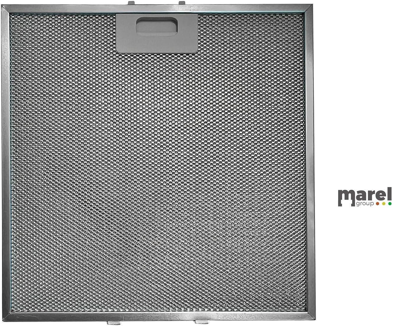 Filtro Metallico Antigrasso per Cappa Aspirante, Compatibile con Elica Whirlpool Ariston, Dimensioni: 320x320X9mm 30302016