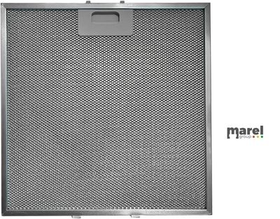 Filtro Metallico Antigrasso per Cappa Aspirante, Compatibile con Elica Whirlpool Ariston, Dimensioni: 320x320X9mm 30302016