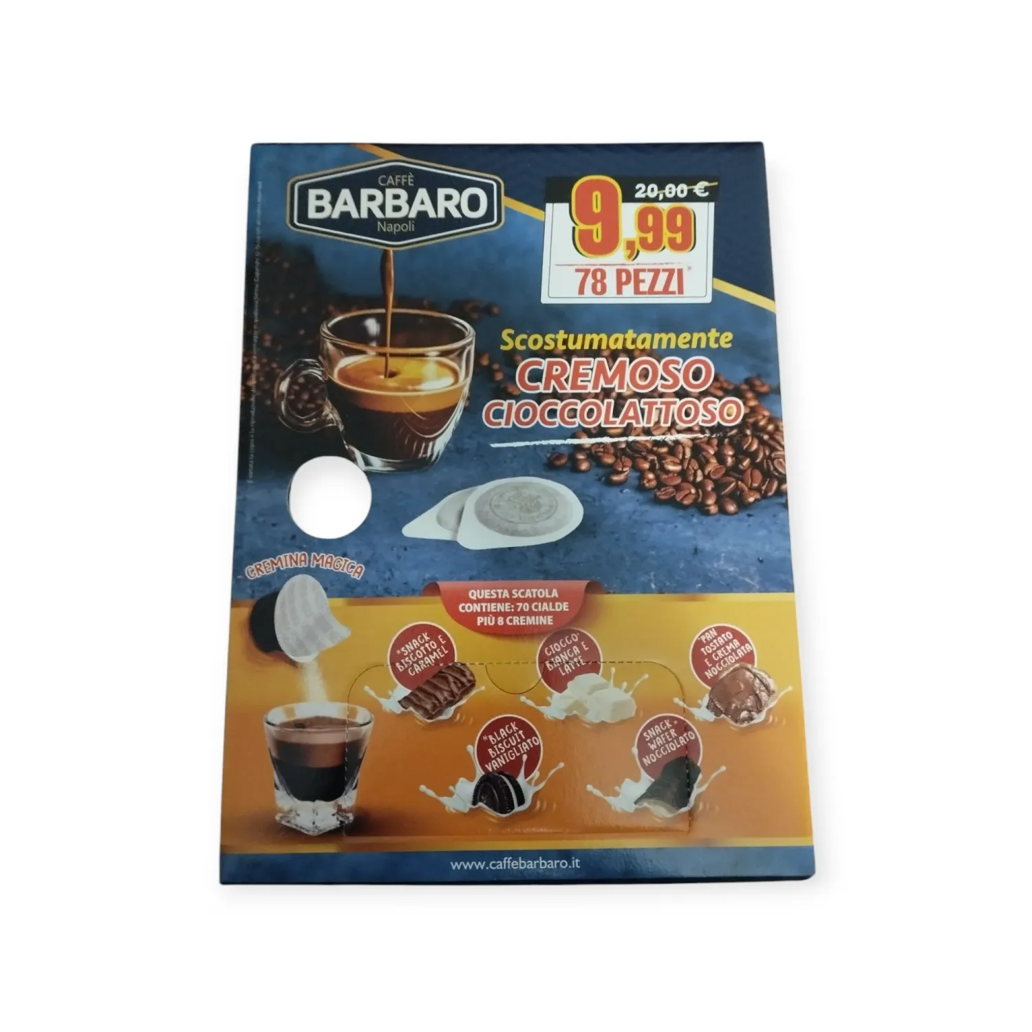 BARBARO MISCELA BLU 78PZ