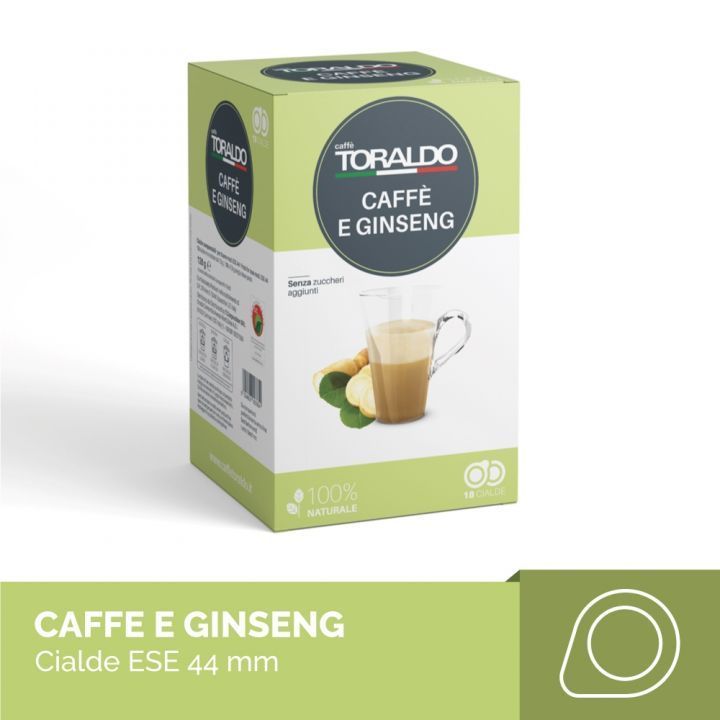 Caffè Toraldo espresso GINSENG 18 cialde