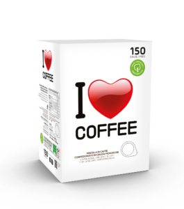 I LOVE COFFEE 150 CIALDE CON KIT