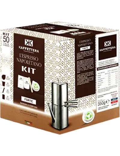 CAFFE KAFFETTEIRA 50 CIALDE CON KIT