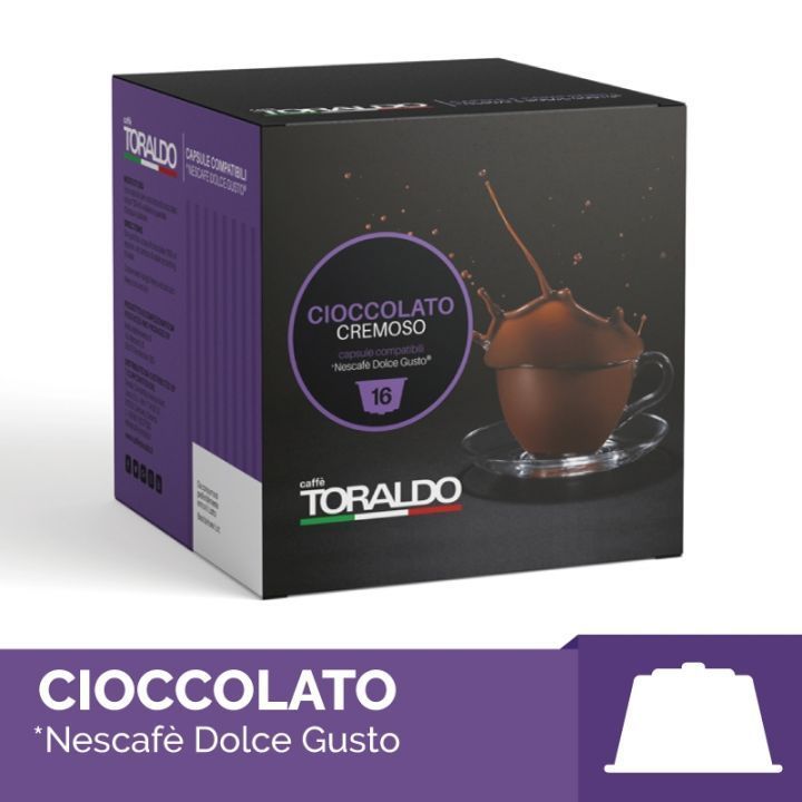 TORALDO COICCOLATO CREMOSO 16 CAPSULE