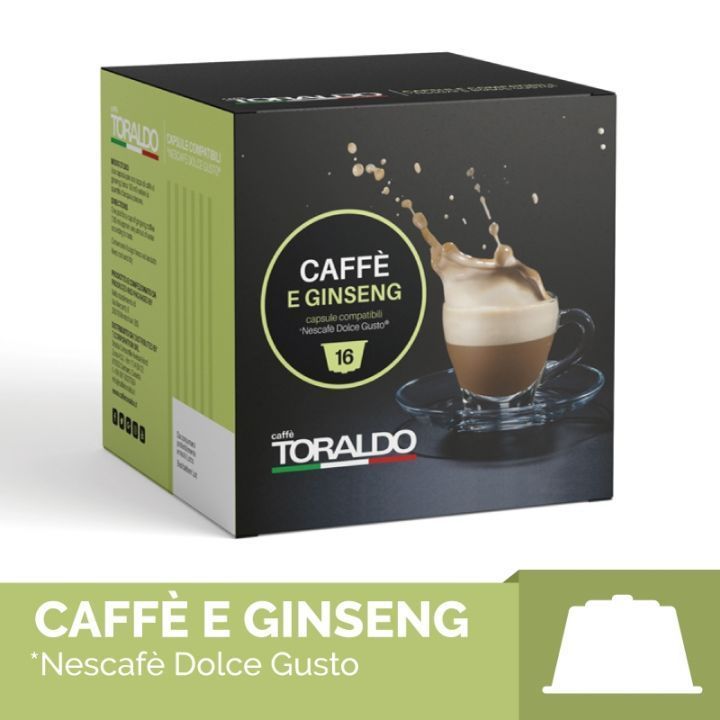 TORALDO CAFFE' E GINSENG 16 CAPSULE