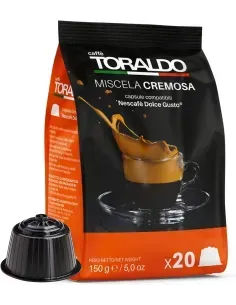 TORALDO CAFFE' MISCELA CREMOSA 100 CAPSULE