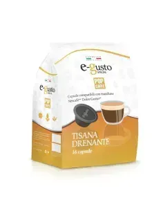POP CAFFE / TISANA DRENANTE 16 CAPSULE
