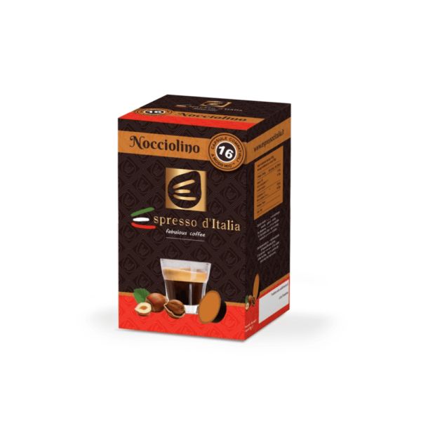 16 CAPSULE NOCCIOLINO NESPRESSO