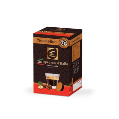 16 CAPSULE NOCCIOLINO NESPRESSO