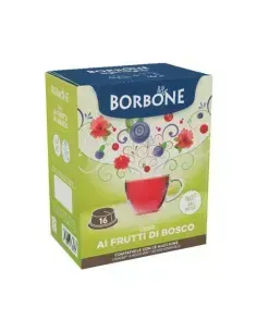 16 CAPSULE BORBONE INFUSO FRUTTI DI BOSCO A MODO MIO