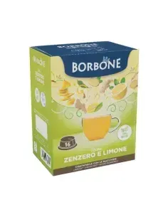 16 CAPSULE BORBONE ZENZERO E LIMONE A MODO MIO