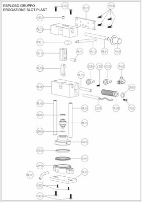 GRUPPO EROGAZIONE FABER SLOT PLAST GRUPPO EROGAZIONE FABER SLOT PLAST