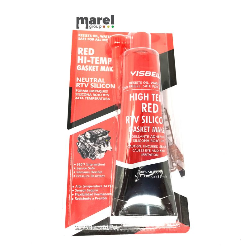 SILICONE ALTA TEMPERATURA ROSSO FERRO DA STIRO MACCHINA CAFFE’ MOTORI AUTO MOTO