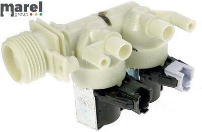 Elettrovalvola Lavatrice Ariston Indesit Carico Acqua 2 vie 180 GRADI 230V Elettrovalvola Lavatrice Ariston Indesit Carico Acqua 2 vie 180 GRADI 230V