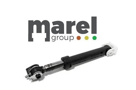 AMMORTIZZATORE 120N FORI: Ø10 + 9 mm. LUNGHEZZA: MIN. 165 mm, MAX. 263 mm. CON STAFFA