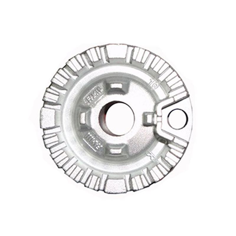 BRUCIATORE IN ALLUMINIO CON DENTATURA INCLINATA AUSILIARE (PICCOLO)