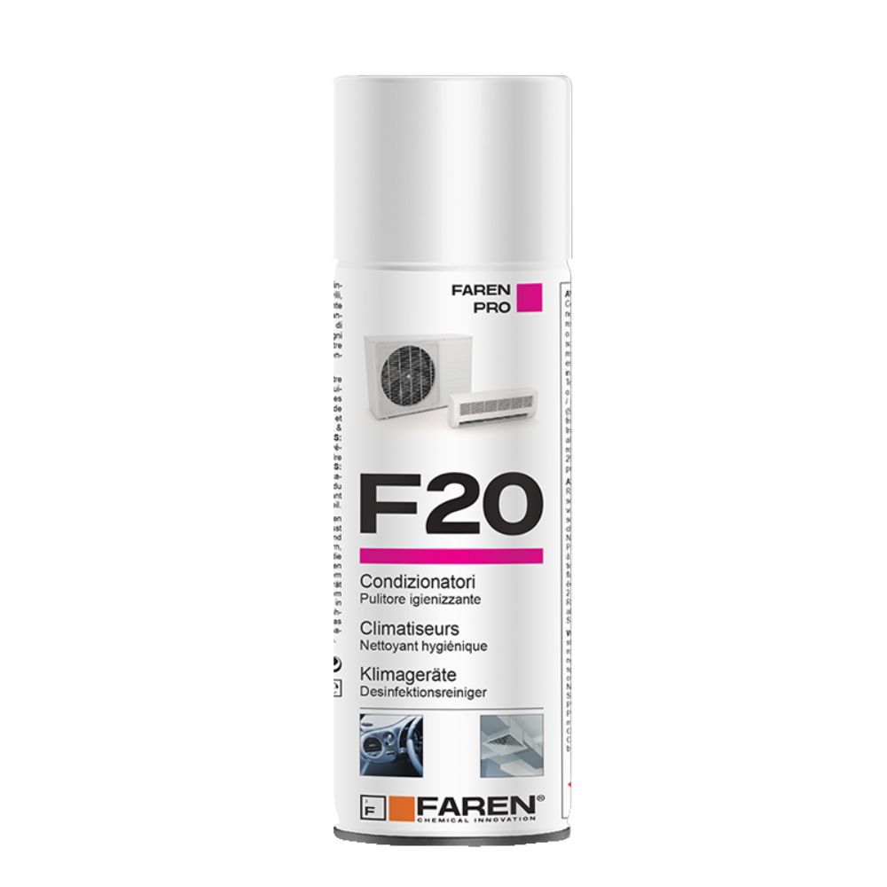 FAREN F20 IGIENIZZANTE CONDIZIONATORI 400 ml FAREN F20 IGIENIZZANTE CONDIZIONATORI 400 ml