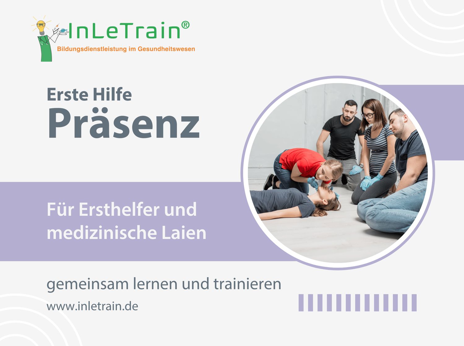 Herzlungenwiederbelebung - Erste Hilfe bei Herzkreislaufstillstand