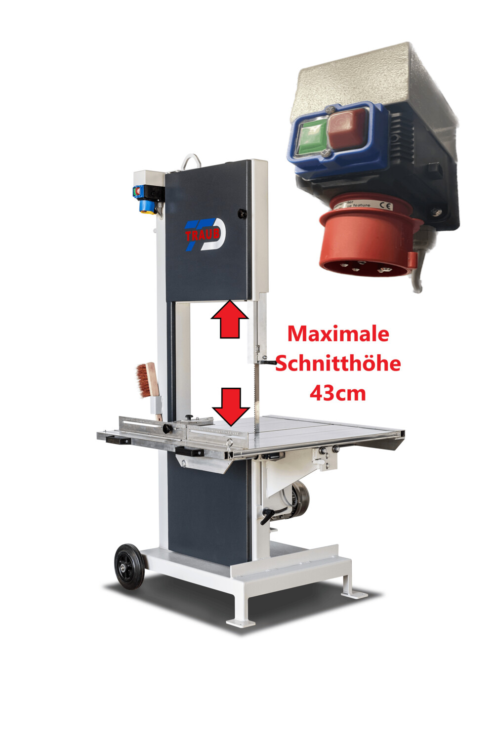 Steinbandsäge SB7-500 / 400V / 1,1KW