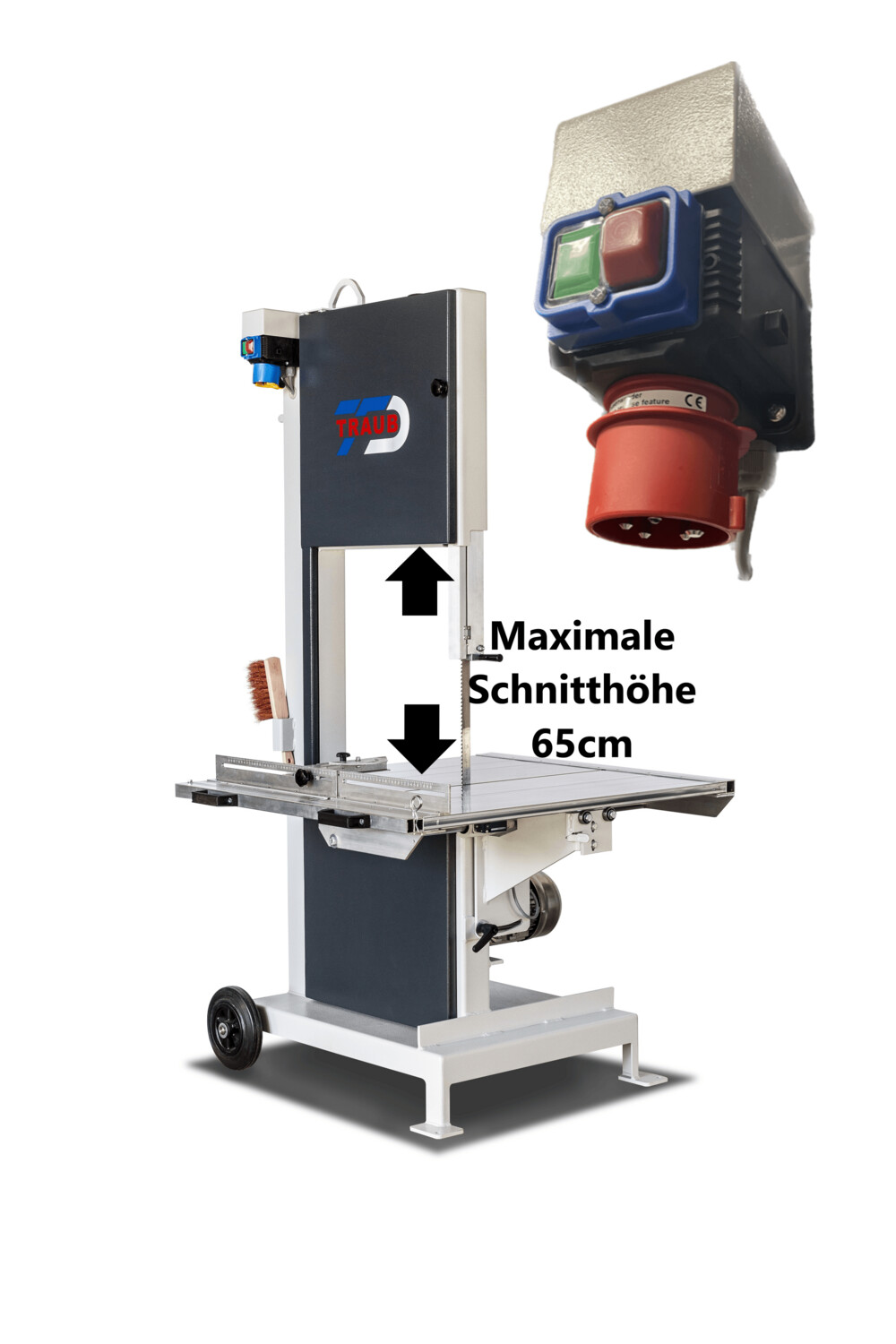 Steinbandsäge SB7-650 / 400V / 1,1KW