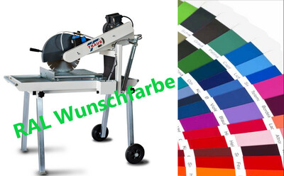 Steinkreissäge BMT35 mit Elektrischen Wasserpumpe in Wunschfarbe
