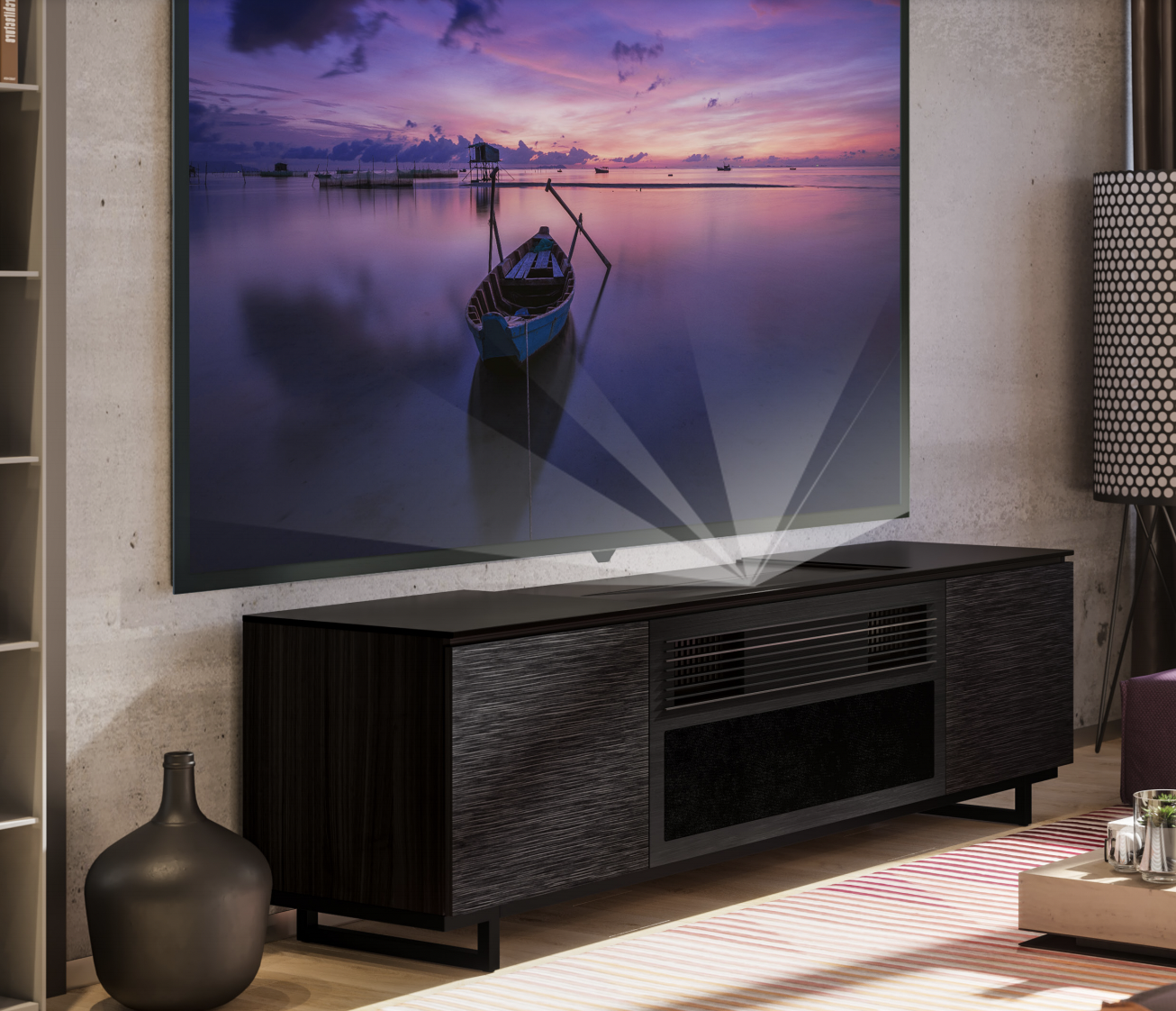 Sony VPL-VZ1000ES UST Projector Cabinet - Salamander Designs