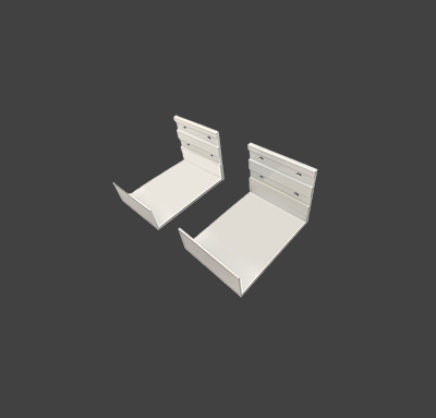 ​Vividstorm Wall Brackets for Floor Screens