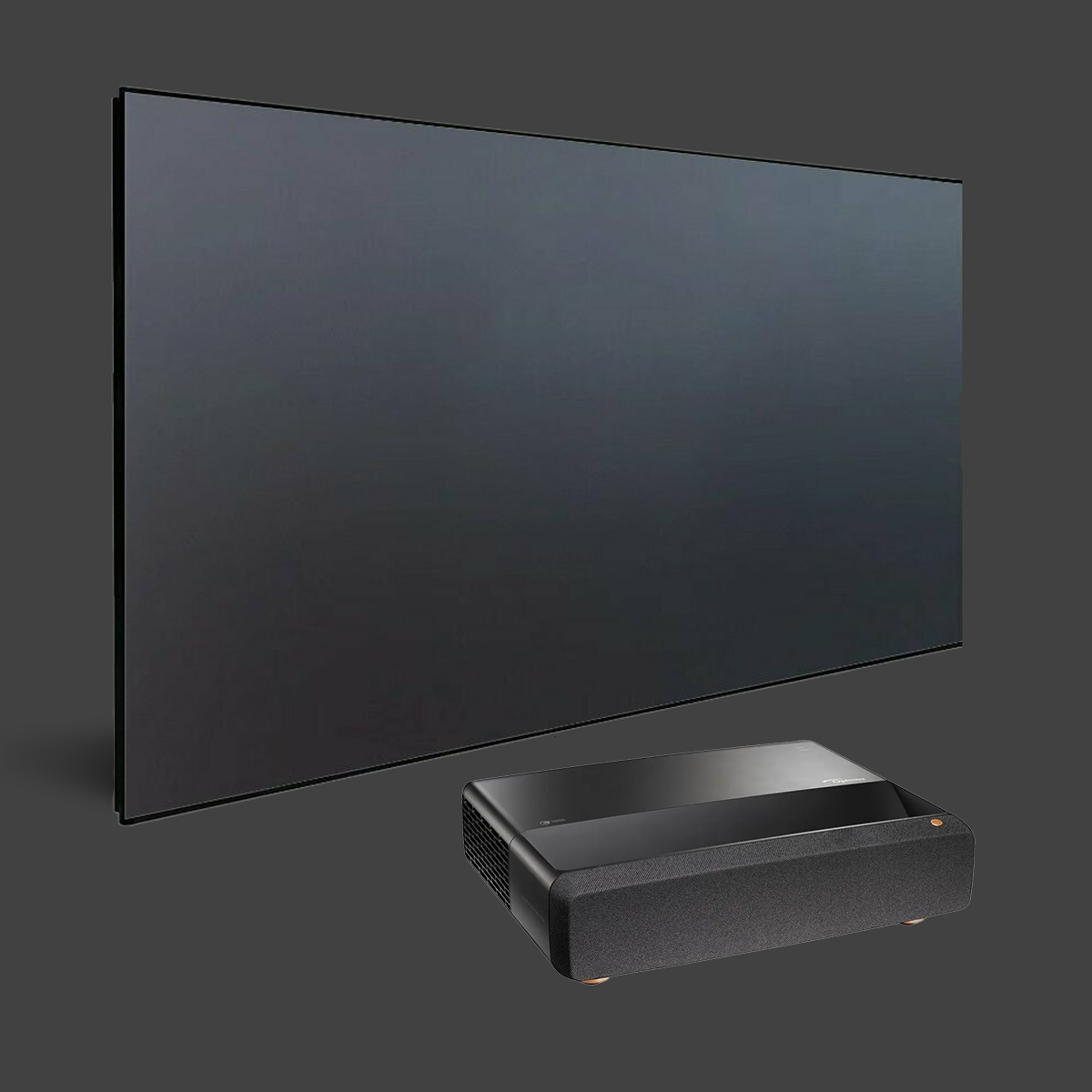 Optoma L1 4k UHD UST 4LED + XY Screen 100" Pet Crystal Fixed Frame Screen