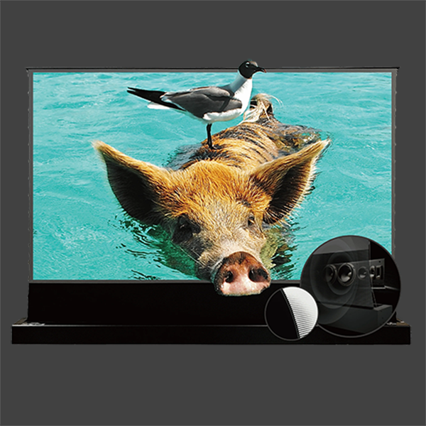 Vividstorm S Pro P Electric Acoustically Transparent Floor Screen