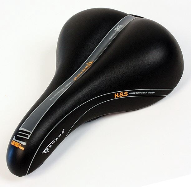 Serfas Mens Gel Comfort Saddle