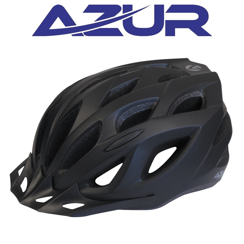 Azur L61 Helmet, Size: M/L (55-59cm), Colour: Satin Black