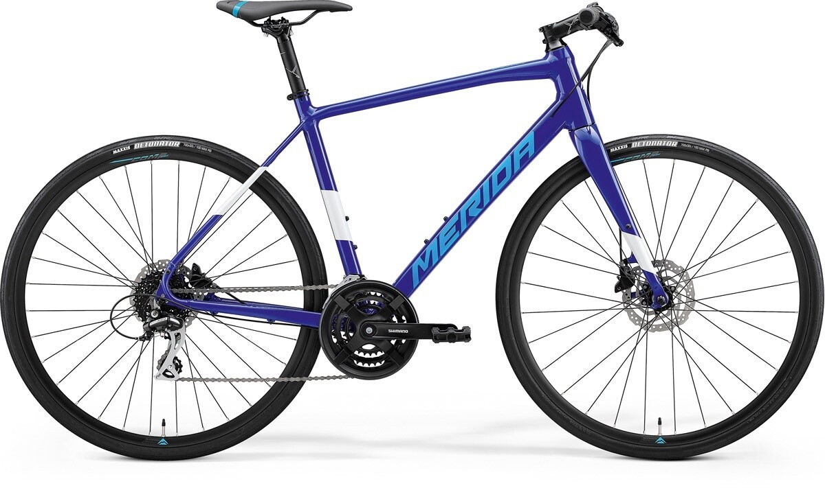 Merida Speeder 100 -Dark Blue (White/Blue), Size: XSmall