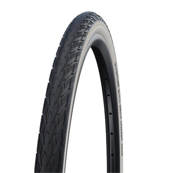 Schwalbe Delta Cruiser 700 x 28C Kevlar Guard Whitewall