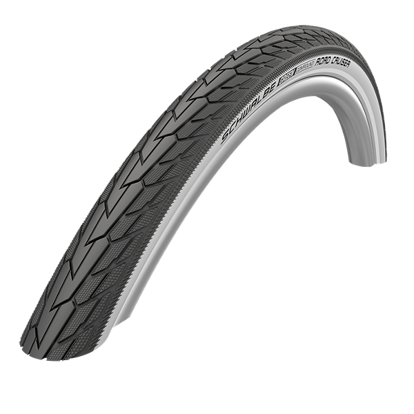 Schwalbe Road Cruiser Wire Bead 26x1.75&quot; White Wall