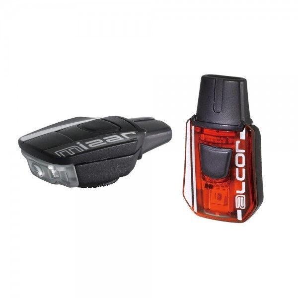 Moon Mizar Front 100 &amp; Alcor Rear 15 Lumens Light Set