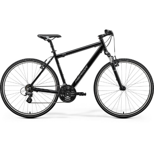 24 CROSSWAY 10-V - BLACK (SILVER), Size: XS