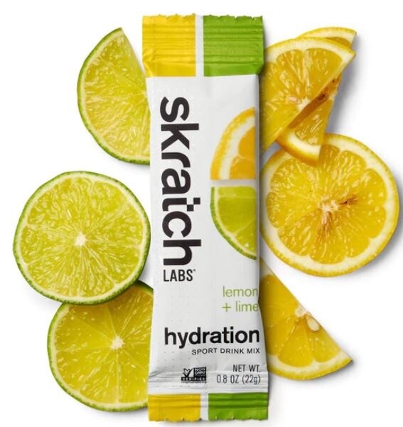 SKR Sport Hydration Drink Mix, Lemons &amp; Limes 22g