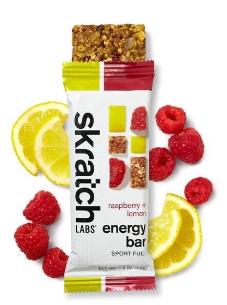 SKR Energy Bar Sport Fuel, Raspberries &amp; Lemons 50g