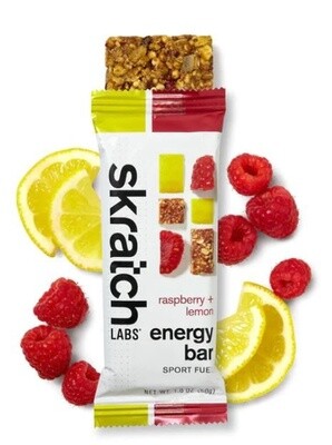 SKR Energy Bar Sport Fuel, Raspberries & Lemons 50g