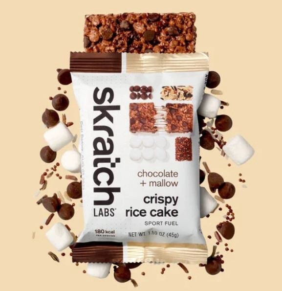SKR Crispy Rice Cake Sport Fuel, Chocolate &amp; Mallow 45g