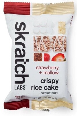SKR Crispy Rice Cake Sport Fuel, Strawberries & Mallow 45g