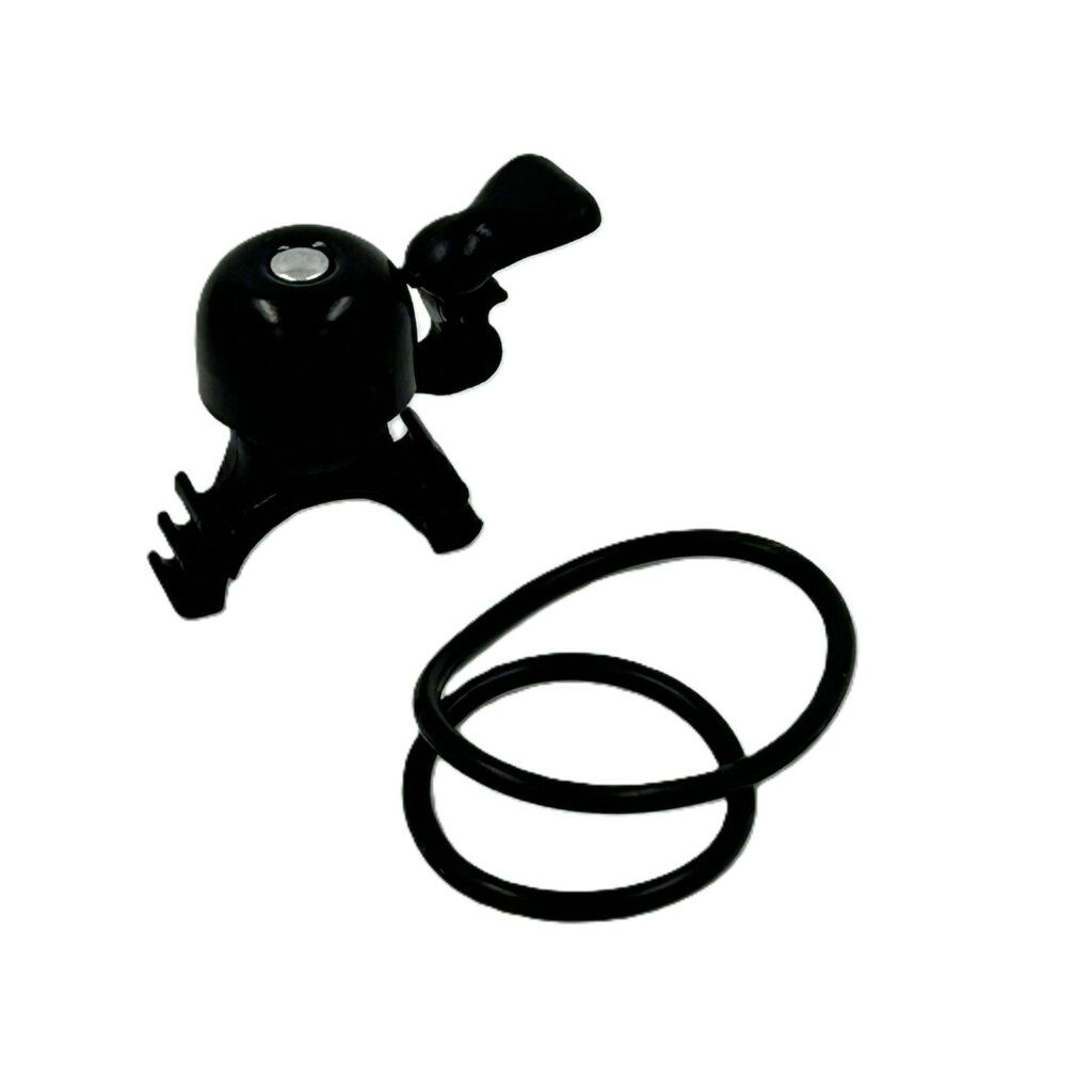 Ride66 Bicycle Bell, Stealth Mini, Black
