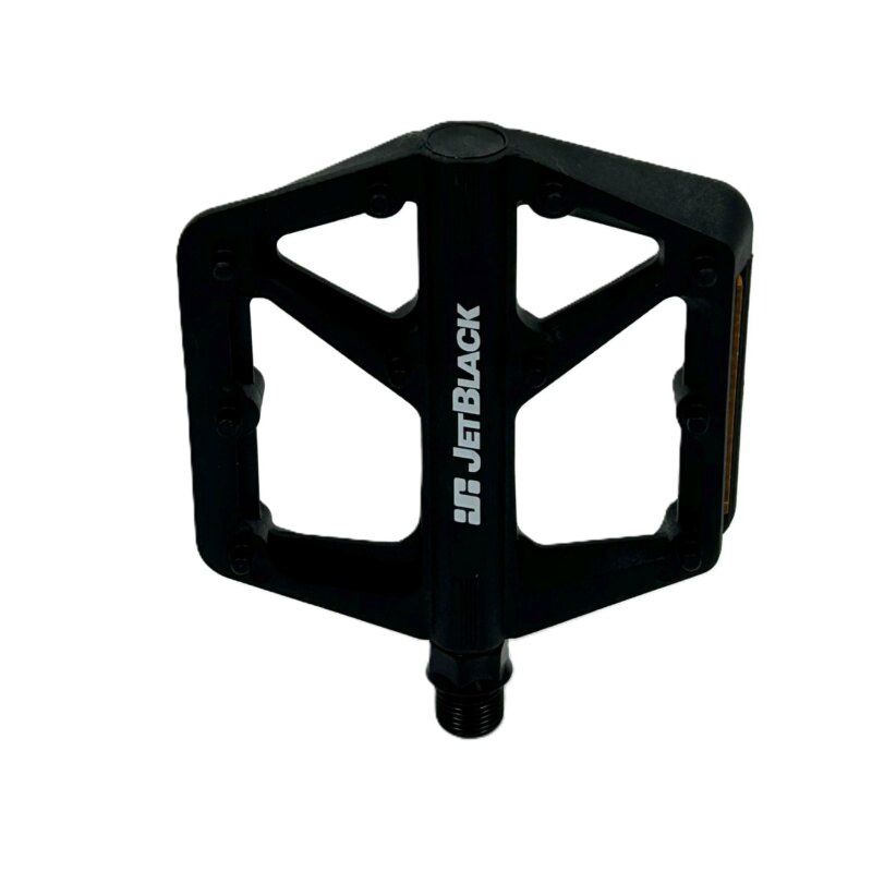 JetBlack ThermoFlat Composite Pedal - Black
