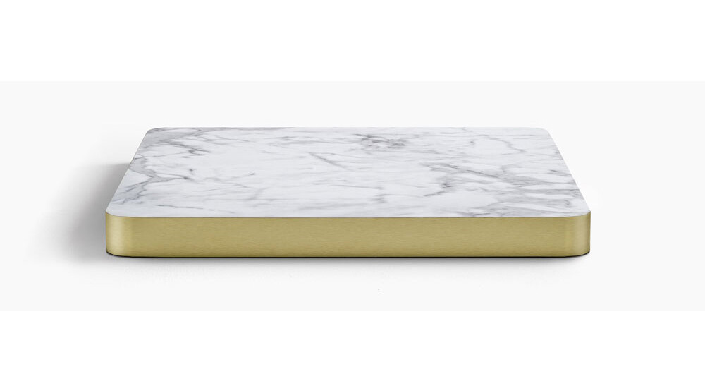 F PIANO LAMINATO BORDO OTTONE
